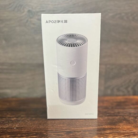 USB Desk Air Purifier, 3-Gear Adjustable for Home, Bedroom, Vehicle-White. NIB! - Picture 6 of 11